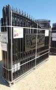 U-322 One Set Driveway Gates