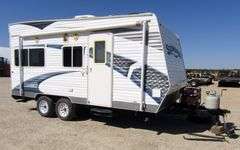 U-879 2010 Forest River Sandstorm Toy Hauler Trailer