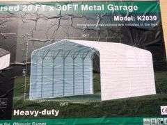 U-285 UNUSED Metal Garage