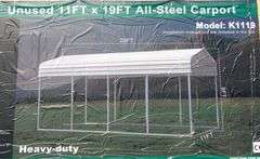 U-292 UNUSED Metal Car Port
