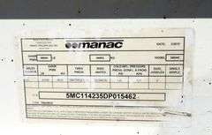 U-1139 2013 Manac CPS Belly Dump Trailer