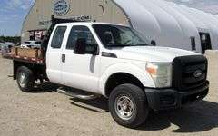 U-202 2011 Ford F250 Flatbed Pickup