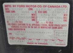 U-1363 1987 Ford F-150 Pickup