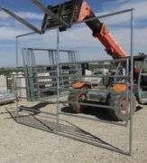 U-594 UNUSED 12' Heavy Duty Galvanized Bow Gate