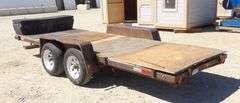 U-742 1970 Flatbed Utility Trailer