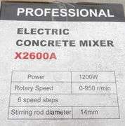 U-259  Electric Concrete Mixer