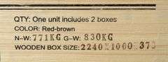 U-282 UNUSED Double Garage Steel Barn