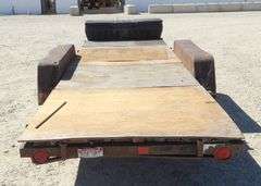 U-742 1970 Flatbed Utility Trailer