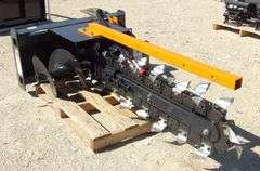U-196 Wolverine Skid Steer Trencher