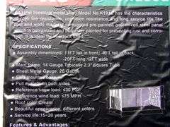 U-279 UNUSED Metal Livestock Shed