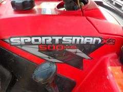 U-1395 2008 Polaris Sportsman X2 ATV