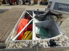 U-1323 1983 Hewes Craft 16' Boat + Trailer