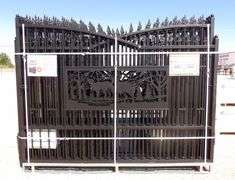 U-321 One Set Driveway Gates