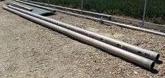 U-1104  (2) 6" Aluminum Gated Pipe