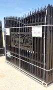 U-321 One Set Driveway Gates