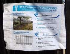 U-1065 Galvanized Steel Fencing