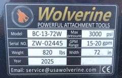 U-191 Wolverine Skid Steer Mower