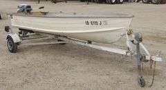 U-1270 Boat + Trailer