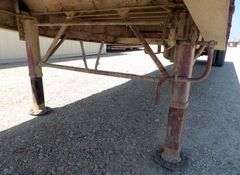 U-1254 1990 Western Walking Floor Flatbed Trailer