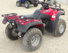 U-423 2001 Honda Rancher TRX350F ATV