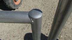 U-590 UNUSED 12' Heavy Duty Galvanized Bow Gate