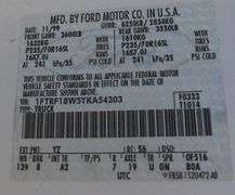 U-506 2000 Ford F-150 Pick Up