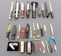 U-1305  Leatherman's + Swiss Army + Knives (24)
