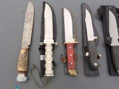 U-1305  Leatherman's + Swiss Army + Knives (24)