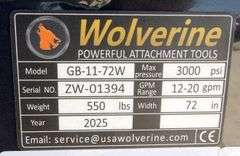 U-107 Unused Skid Steer Grapple Bucket