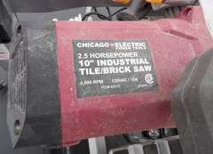 U-475  Chicago Electric Tile Saw