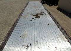 U-1254 1990 Western Walking Floor Flatbed Trailer