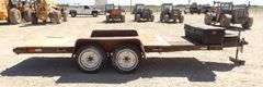 U-742 1970 Flatbed Utility Trailer