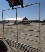 U-590 UNUSED 12' Heavy Duty Galvanized Bow Gate