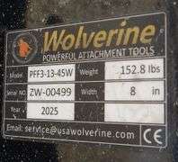 U-220 Unused Wolverine Skid Steer Attachment