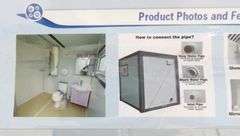 U-1068 Portable Restroom W/Shower