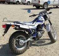 U-1253  2002 Yamaha TW200 Motorcycle