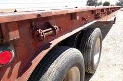 U-1254 1990 Western Walking Floor Flatbed Trailer