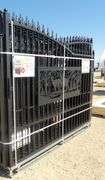 U-321 One Set Driveway Gates