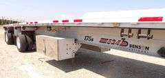 U-1391 2004 Benson Flatbed Semi Trailer