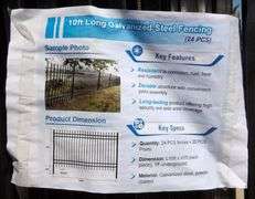 U-1066 Galvanized Steel Fencing