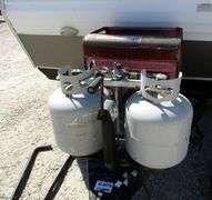 U-879 2010 Forest River Sandstorm Toy Hauler Trailer