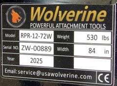 U-176 Wolverine Skid Steer Ripper
