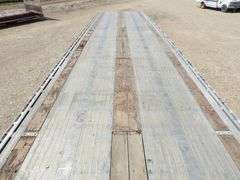 U-1391 2004 Benson Flatbed Semi Trailer