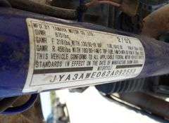 U-1253  2002 Yamaha TW200 Motorcycle