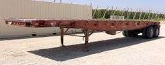 U-1254 1990 Western Walking Floor Flatbed Trailer
