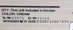 U-312 UNUSED Double Garage Metal Shed