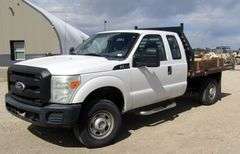 U-202 2011 Ford F250 Flatbed Pickup