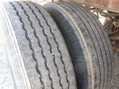 U-1254 1990 Western Walking Floor Flatbed Trailer