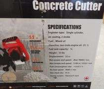 U-250  Land Hero Concrete Saw