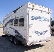 U-879 2010 Forest River Sandstorm Toy Hauler Trailer